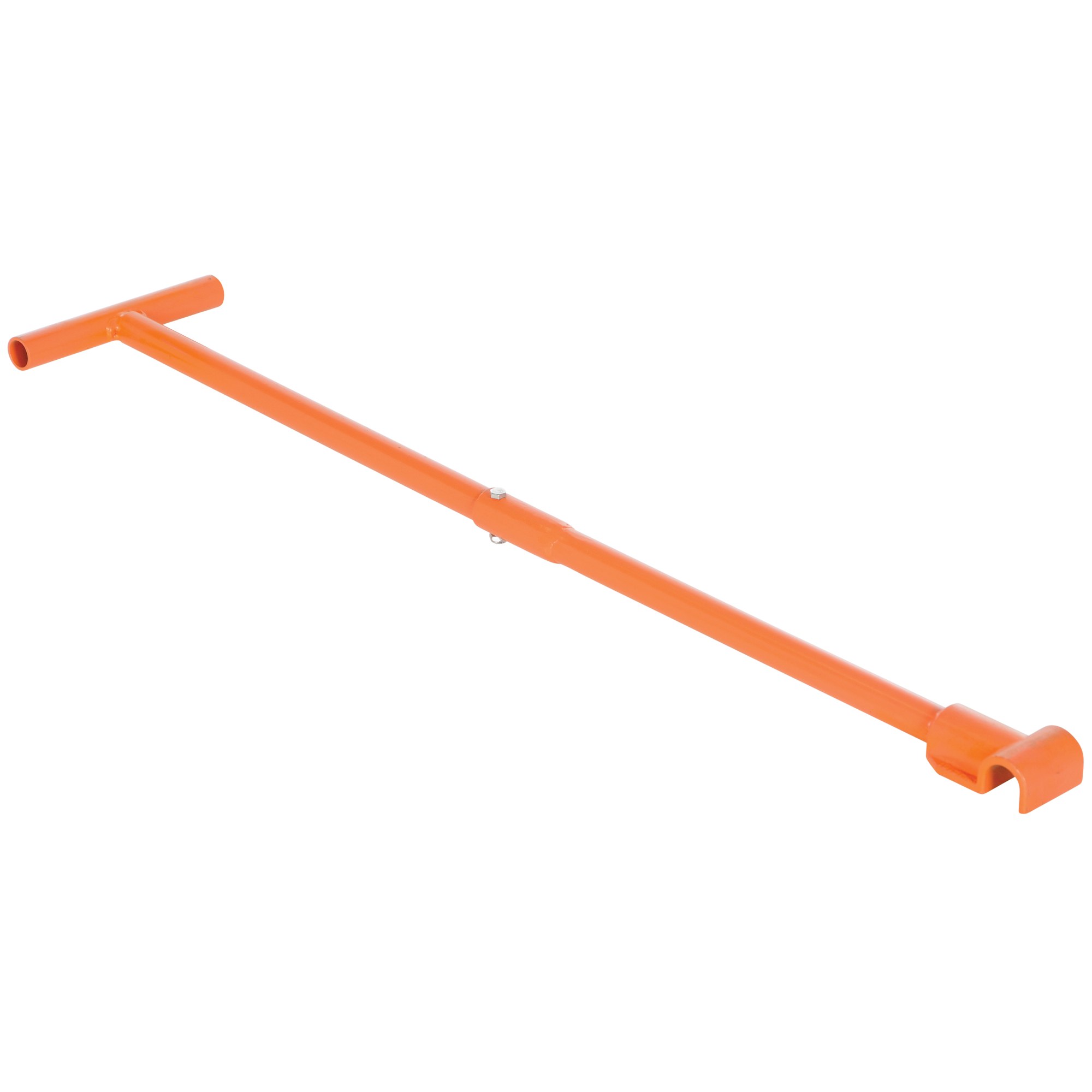 Vestil Machine Roller Steering Bar Handle - 36in. Length, 8in. Width, Steel, Model# VHMH-36-1